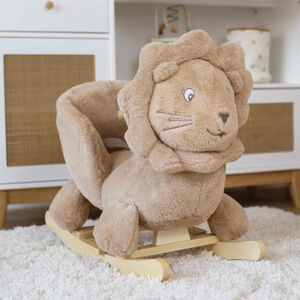Bascule animal Tam-Tam le Lion 10-36m Beige 