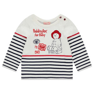 Marinière en jersey lourd print Paddington 