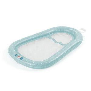 Matelas de bain gonflable - Bleu 