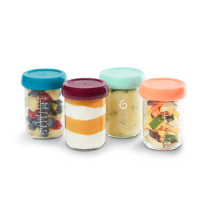 Lot de 4 Babybols en verre 220ml 