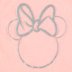 Débardeur corail print Minnie pailletée Disney 