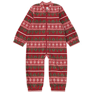 Surpyjama en micropolaire imprimé Noël pour bébé 