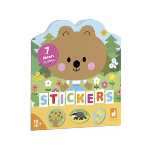 Cahier de stickers La Forêt 