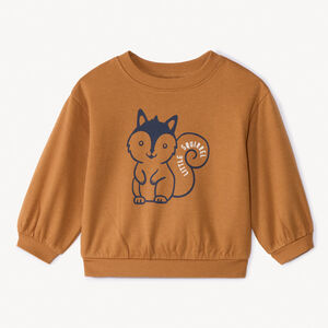 Sweat molleton oversize printé pour bébé garçon 