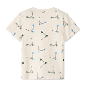 T-shirt manches courtes imprimé trottinettes garçon 