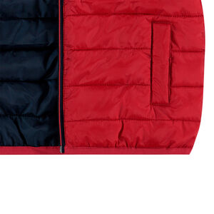 Doudoune light* imperméable à capuche avec sac de rangement imprimé 