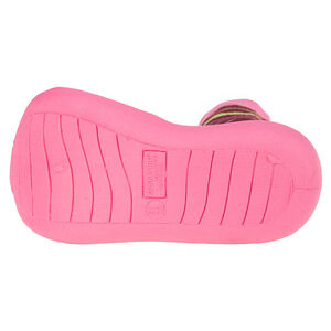 Chaussons chaussettes imprimé rayé et semelle gomme 