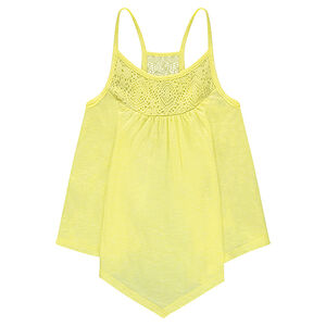 Junior - Débardeur volanté avec dentelle 