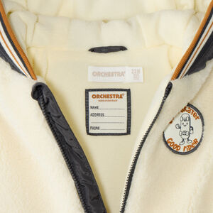 Blouson bi-matière bébé garçon 