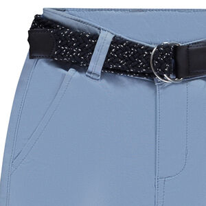 Pantalon chino uni avec ceinture tressée garçon 