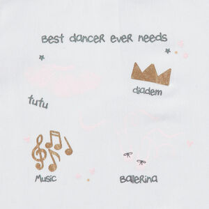 T-shirt manches longues en jersey avec print fantaisie  