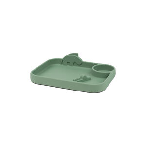 Assiette Peekaboo Deer Friends - Vert 