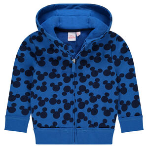 Gilet à capuche en molleton Disney print Mickey 