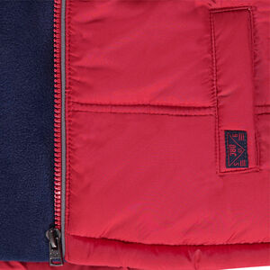 Doudoune matelassée doublée micropolaire 