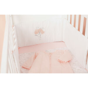 Tour de lit 3 pans Le jardin de Lila   