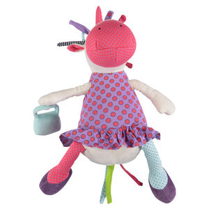 Peluche licorne multicolore 