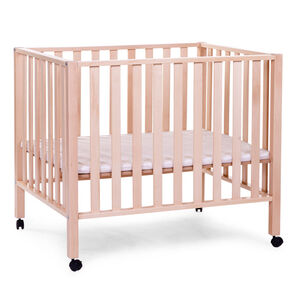 Parc 94 avec roues 75 x 95 cm - Naturel 