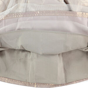 Robe de fête manches courtes bi-matière avec tulle 