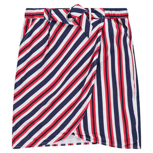 Junior - Jupe à rayures croisée sur le devant 