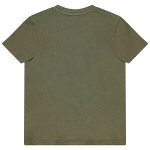 T-shirt manches courtes en coton print serpents 