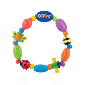 Anneau de dentition rigide et souple Bug-a-loop 3 mois+ 
