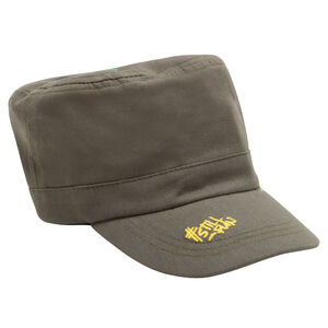 Casquette cubaine en twill avec broderie 