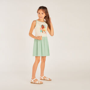Robe effet 2-en-1 Vaiana Disney fille 