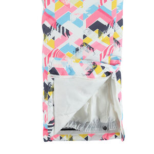 Junior - Pantalon de ski imperméable à bretelles imprimé all-over 