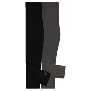 Lot de 2 leggings en jersey avec logo printé 