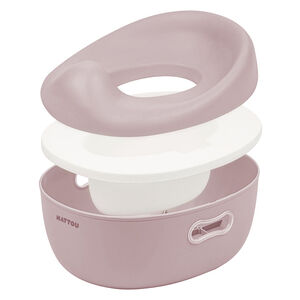 Pot pour bébé Potty 3 en 1 Vieux Rose 