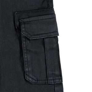 Pantalon cargo droit uni 