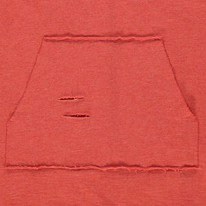 Junior - Sweat manches courtes à capuche avec poche kangourou 