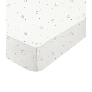 Drap housse en mousseline imprimé - 60 x 120 cm 
