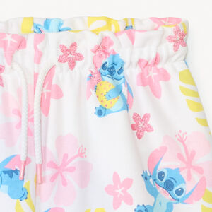 Short imprimé Stitch Disney fille 