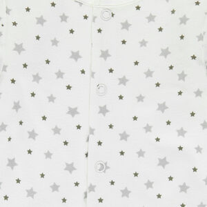 Dors-bien en coton imprimé étoiles du prématuré au 3 mois 