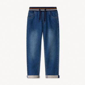 Jean style denim élastiqué garçon 