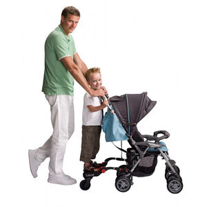Selle pour Buggy board - Rouge/noir 