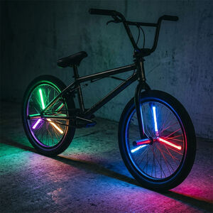 Éclairage Tube Led rayons de vélo SpinBrightz Multicolor 