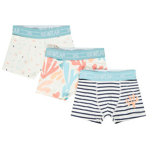 Lot de 3 boxers fantaisie garçon 