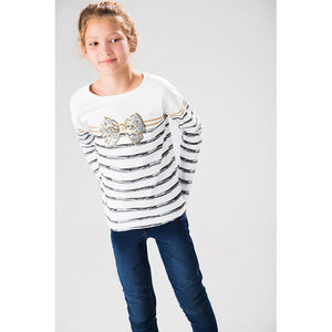Junior - Pantalon en molleton stretch effet jeans 