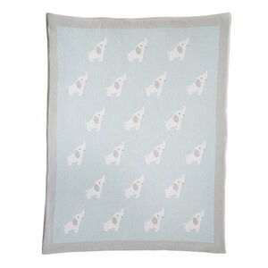 Couverture en veloudoux Anna et Milo - 75x100cm 