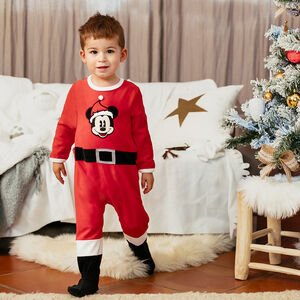 Dors-bien en velours Mickey Disney esprit Noël 