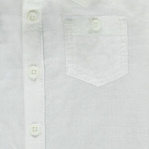 Chemise manches longues en coton fantaisie 