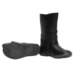 Bottes zippées à brides cœurs fille 