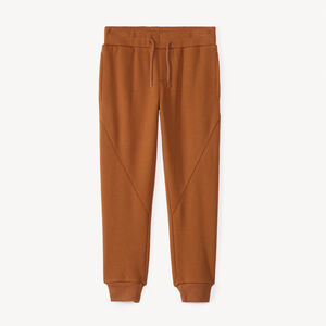 Jogging molleton uni doublé sherpa garçon 