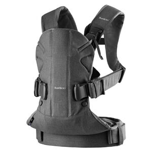 Porte-bébé One – Gris denim – Gris foncé 