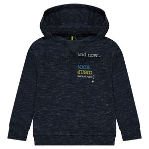 Junior - Sweat en molleton léger avec incription en relief 