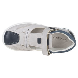 Salomés à jeu de matières avec bride à scratch 