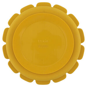 Assiette silicone avec ventouse et compartiments - Mr Lion 