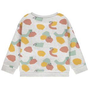 Sweat oversize en molleton imprimé fantaisie pour bébé garçon 